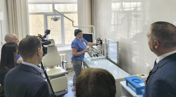 Новое ЛОР оборудование появилось и в отделении хирургии детского стационара! Новое ЛОР оборудование появилось и в отделении хирургии детского стационара!.
